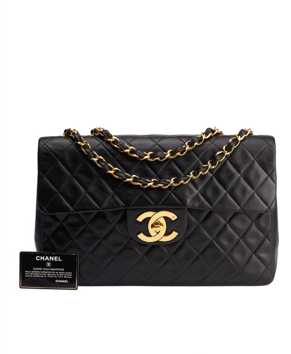 Chanel Mademoiselle Single Flap Bag Maxi – (ex)bags