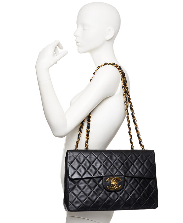 Chanel Mademoiselle Single Flap Bag Maxi – (ex)bags