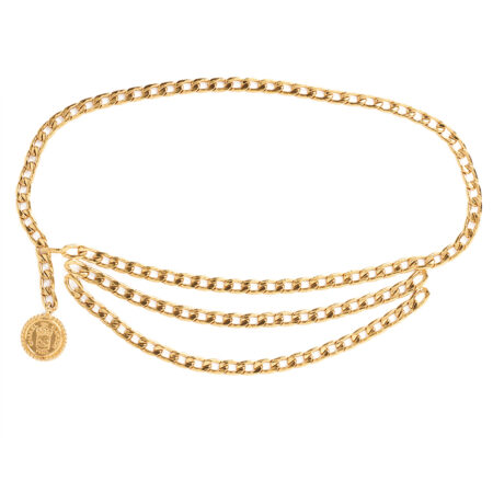 Chanel Medallion Chain-Link Belt – (ex)bags
