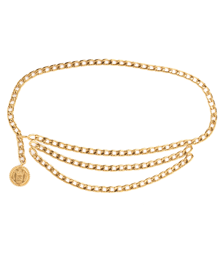 Chanel Medallion Chain-Link Belt – (ex)bags