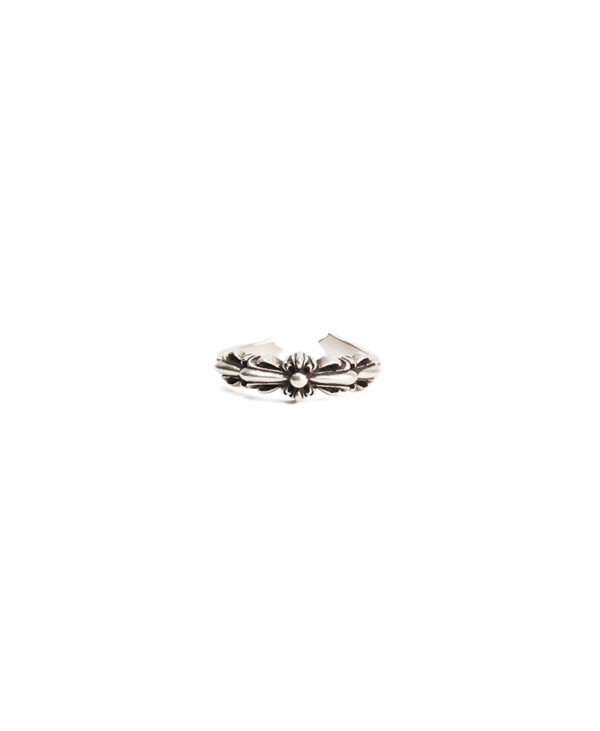 Chrome Hearts Double Floral Ring Mini 58
