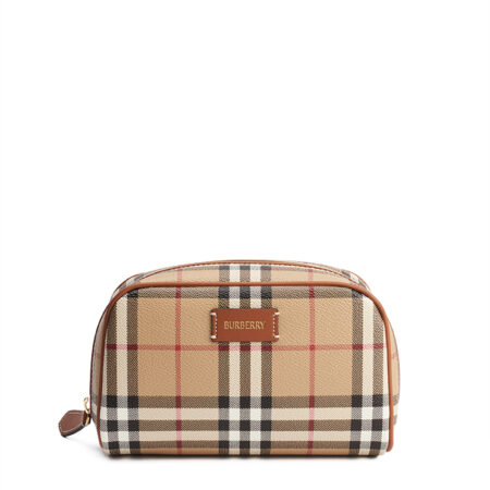 Burberry Check Travel Pouch Small