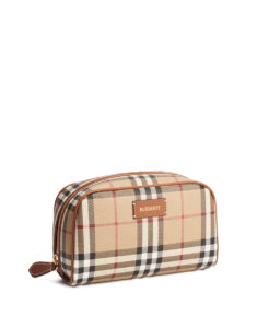Burberry Check Travel Pouch Small