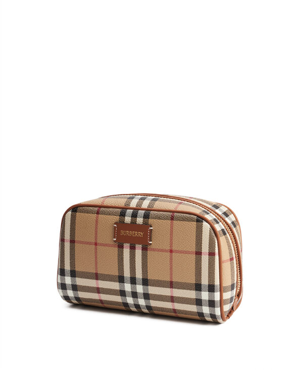 Burberry Check Travel Pouch Small – (ex)bags