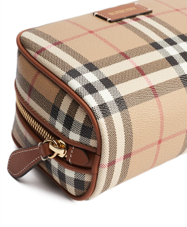 Burberry Check Travel Pouch Small – (ex)bags
