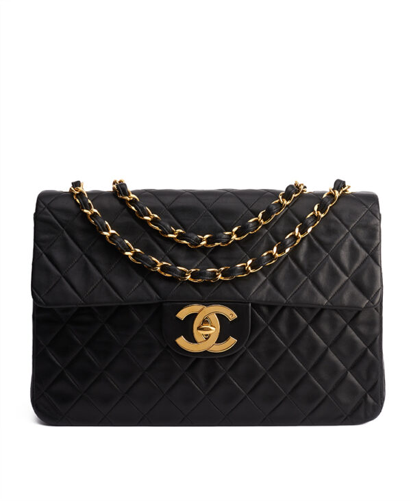 Chanel Mademoiselle Single Flap Bag Maxi