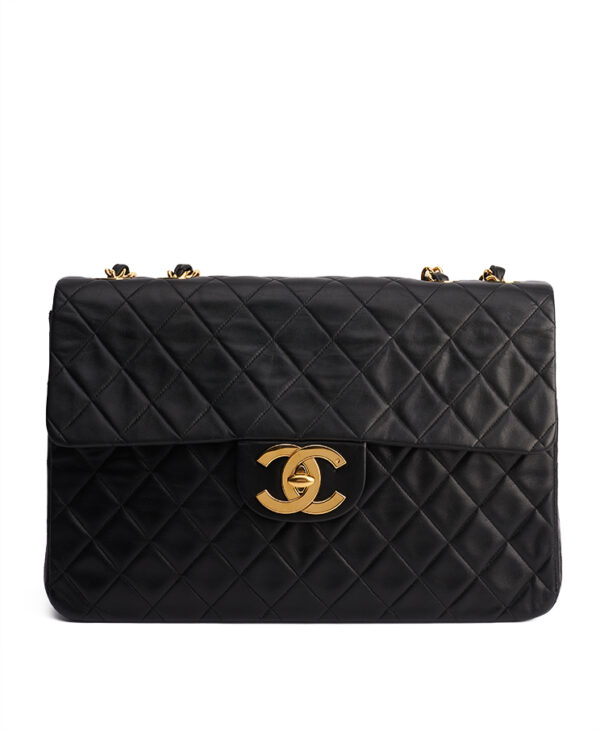 Chanel Mademoiselle Single Flap Bag Maxi