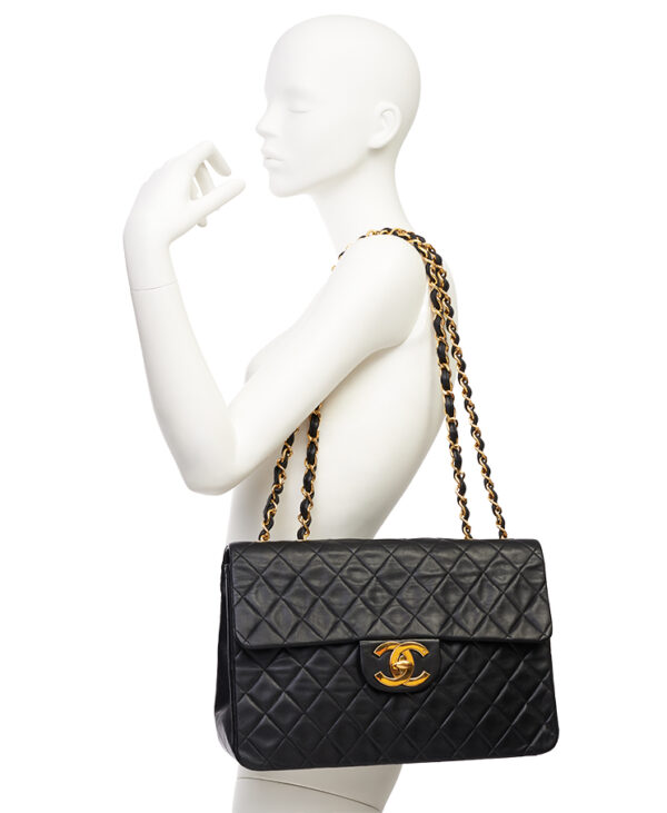 Chanel Mademoiselle Single Flap Bag Maxi