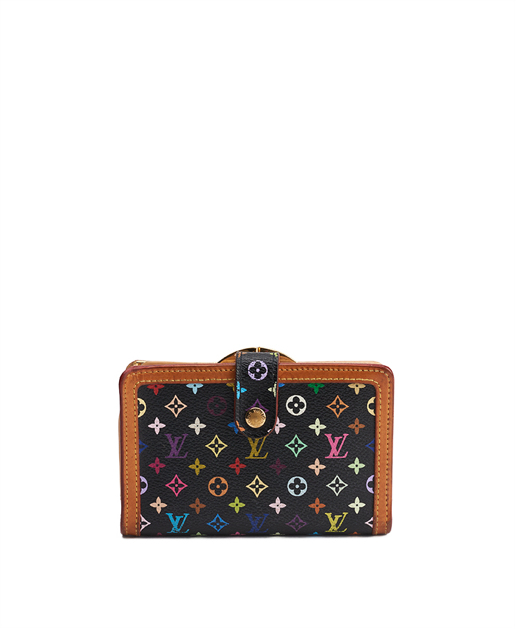 Louis Vuitton x Takashi Murakami Kisslock Wallet