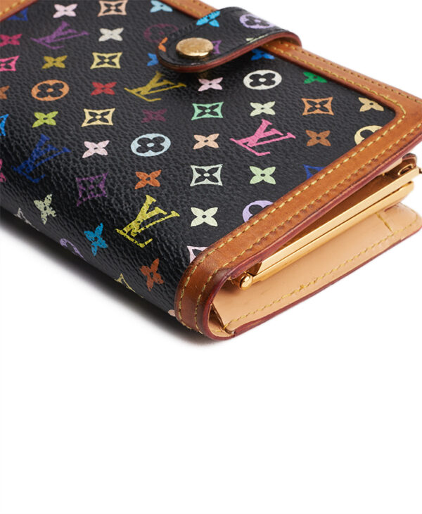 Louis Vuitton x Takashi Murakami Kisslock Wallet