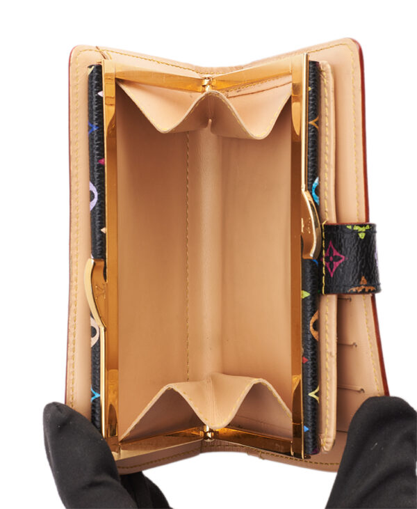 Louis Vuitton x Takashi Murakami Kisslock Wallet