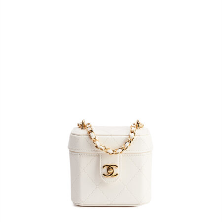 Chanel CC Turnlock Vanity Case Mini