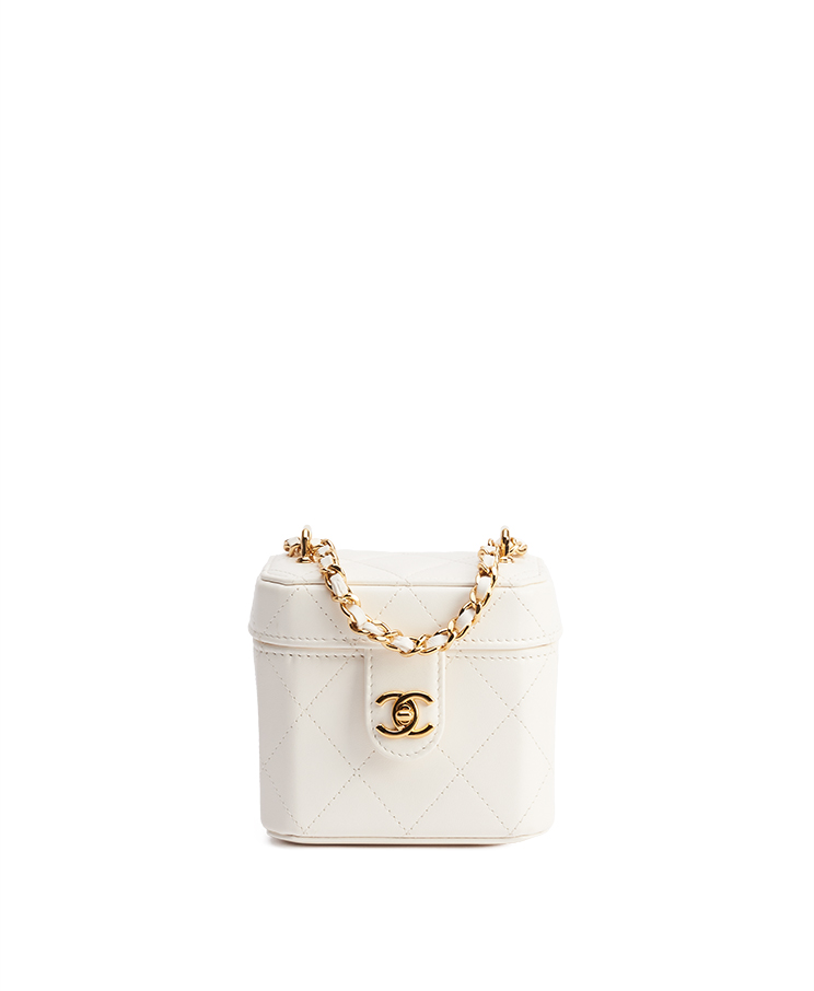 Chanel CC Turnlock Vanity Case Mini