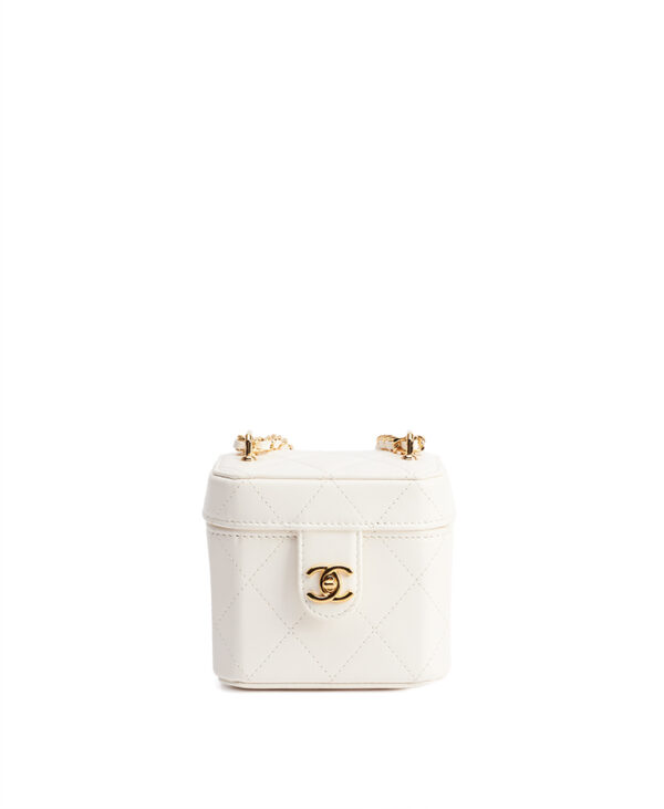 Chanel CC Turnlock Vanity Case Mini