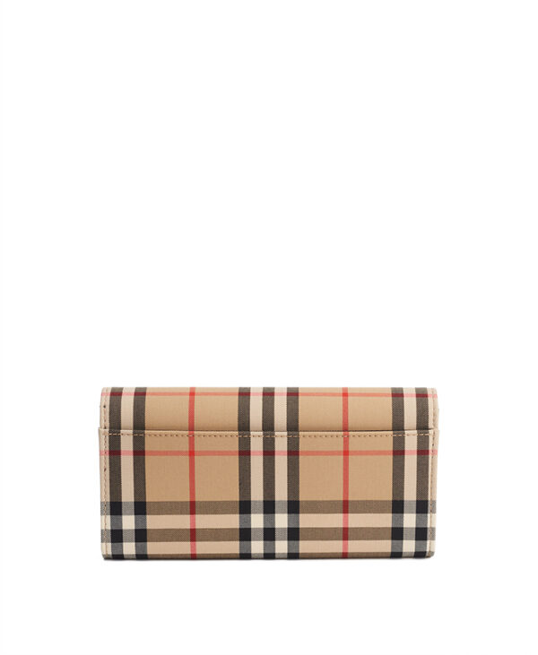 Burberry Halton Check Wallet Long – (ex)bags