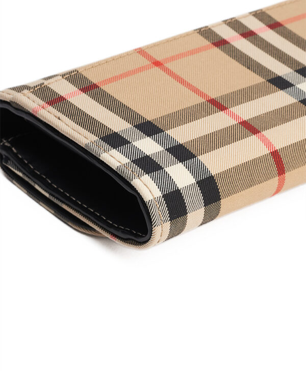 Burberry Halton Check Wallet Long – (ex)bags