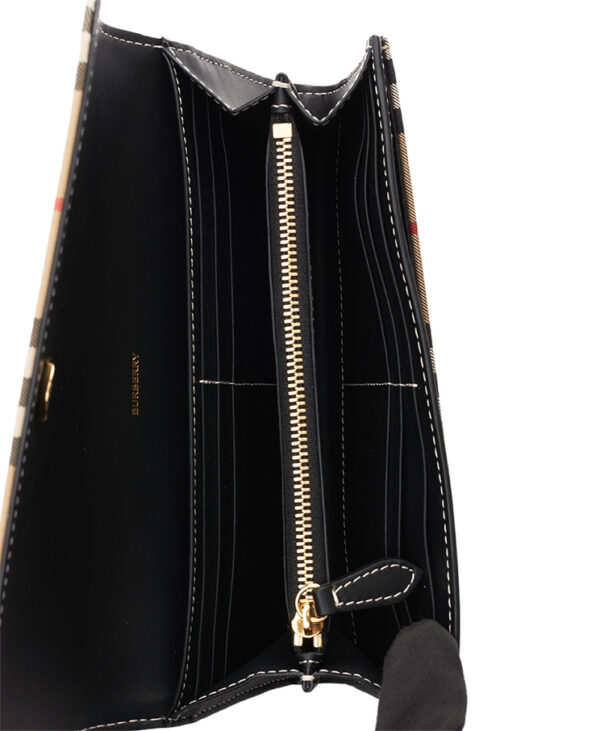 Burberry Halton Check Wallet Long – (ex)bags