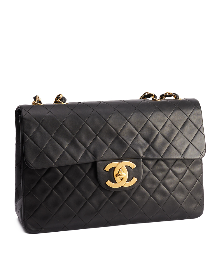 Chanel Mademoiselle Single Flap Bag Maxi