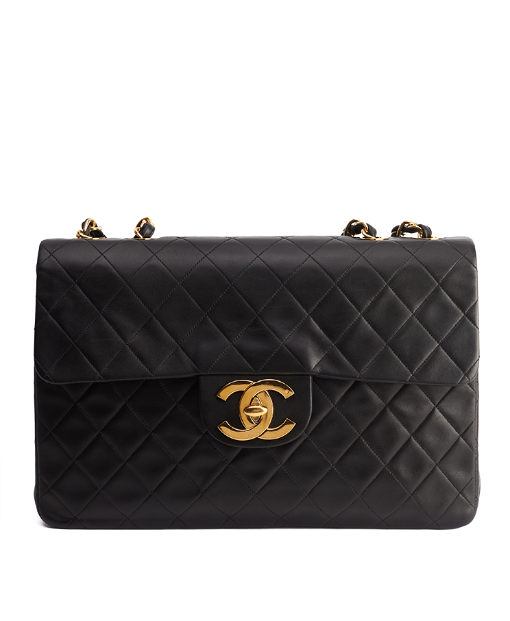 Chanel Mademoiselle Single Flap Bag Maxi