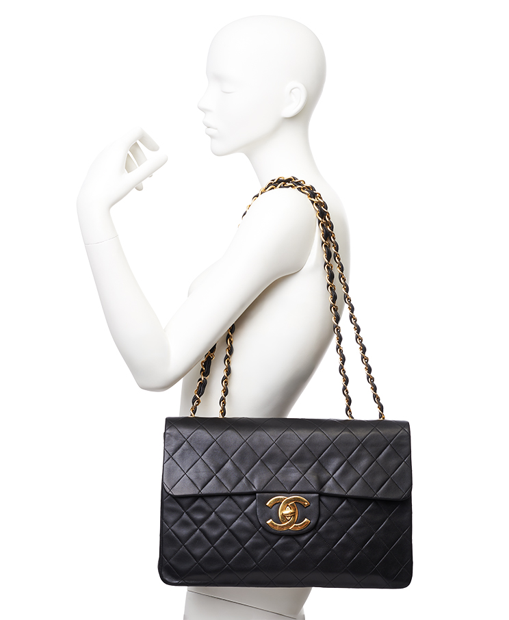Chanel Mademoiselle Single Flap Bag Maxi