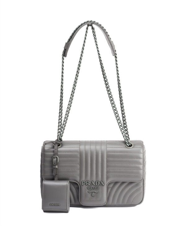 Prada Diagramme Shoulder Bag Medium – (ex)bags