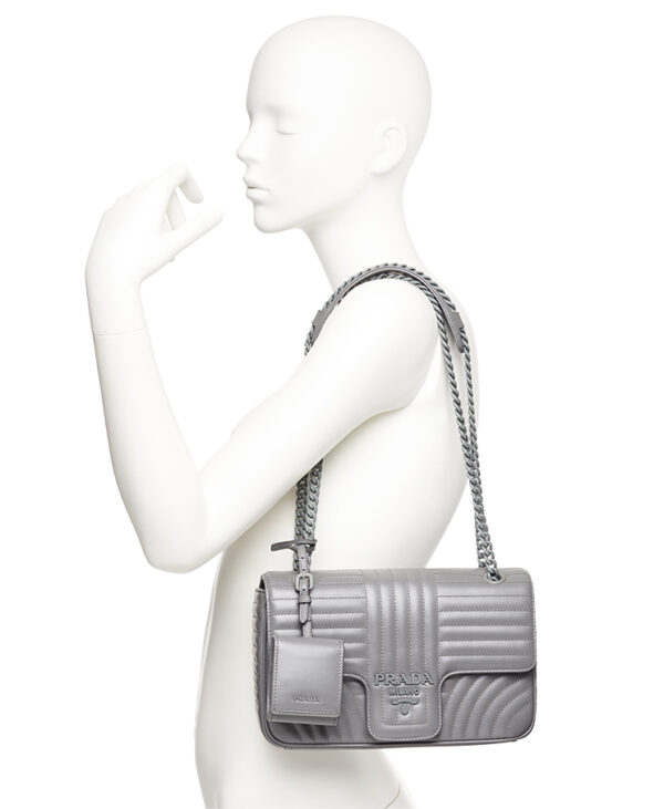Prada Diagramme Shoulder Bag Medium – (ex)bags