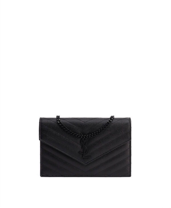 Saint Laurent Cassandre Envelope Chain Wallet