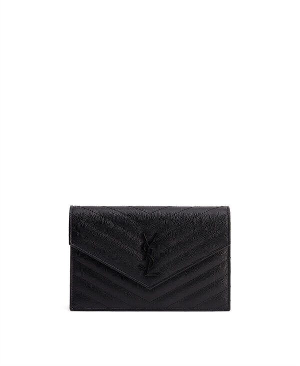 Saint Laurent Cassandre Envelope Chain Wallet