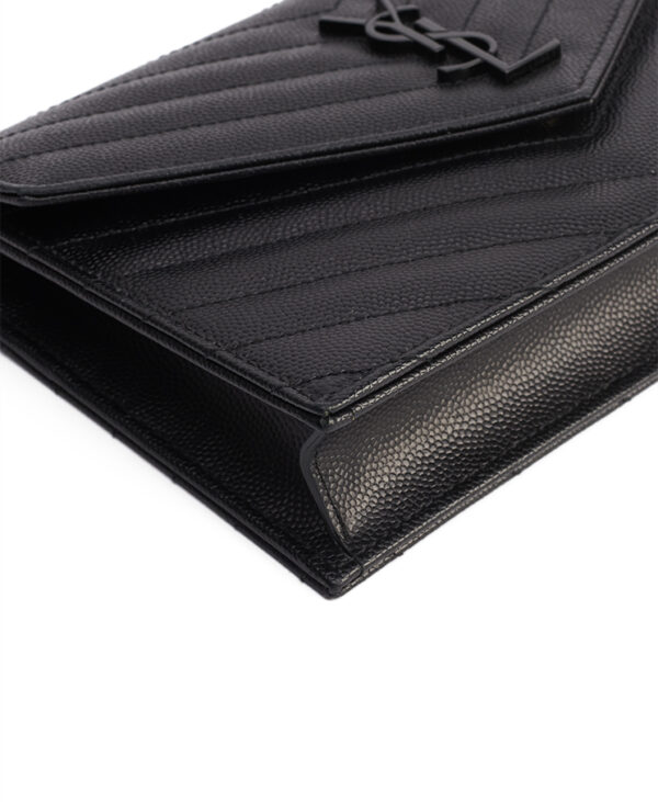 Saint Laurent Cassandre Envelope Chain Wallet