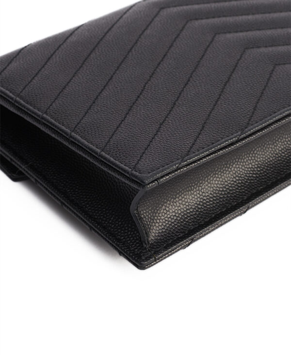 Saint Laurent Cassandre Envelope Chain Wallet