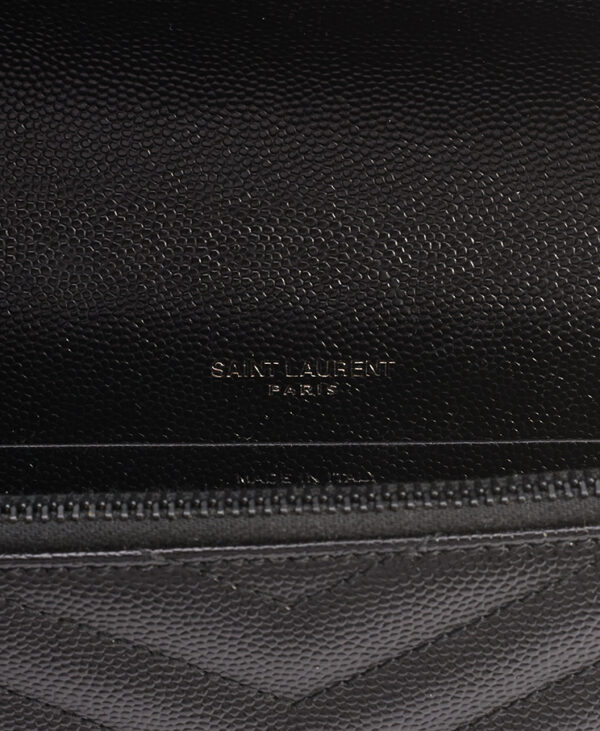 Saint Laurent Cassandre Envelope Chain Wallet