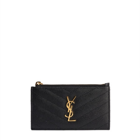 Saint Laurent Zipped Card Case