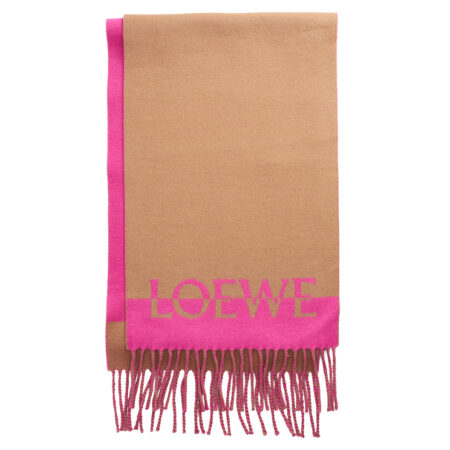 Loewe Two-Tone Logo Scarf