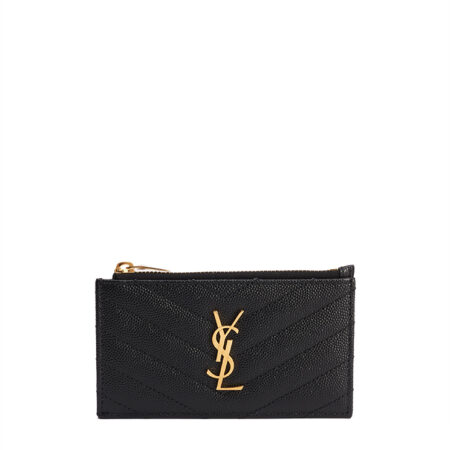Saint Laurent Zipped Card Case