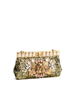 Dolce & Gabbana Crystal Clutch Bag