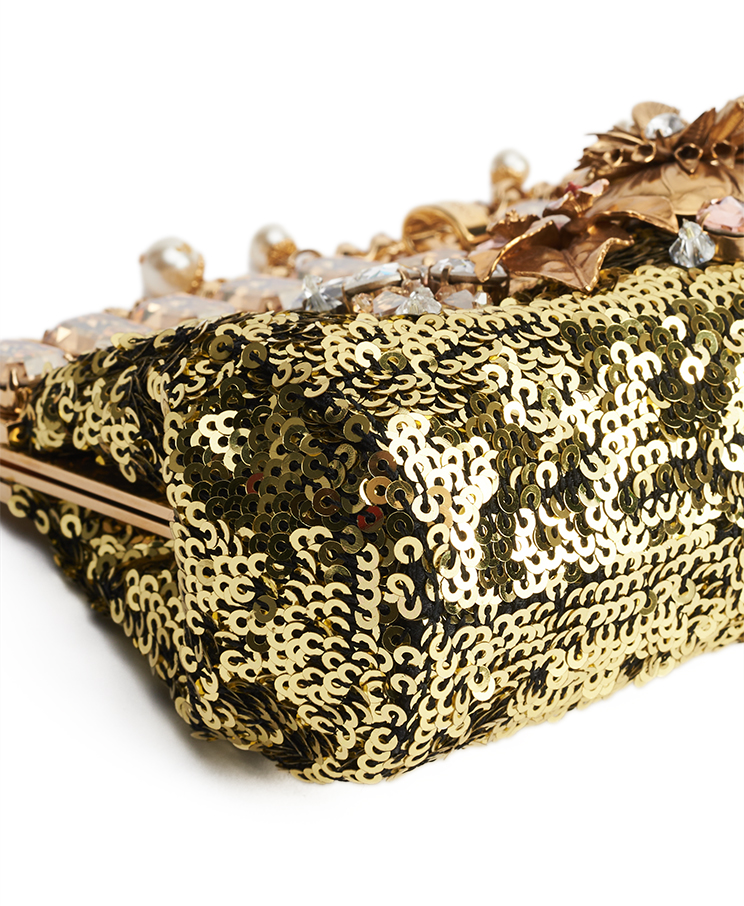 Dolce & Gabbana Crystal Clutch Bag