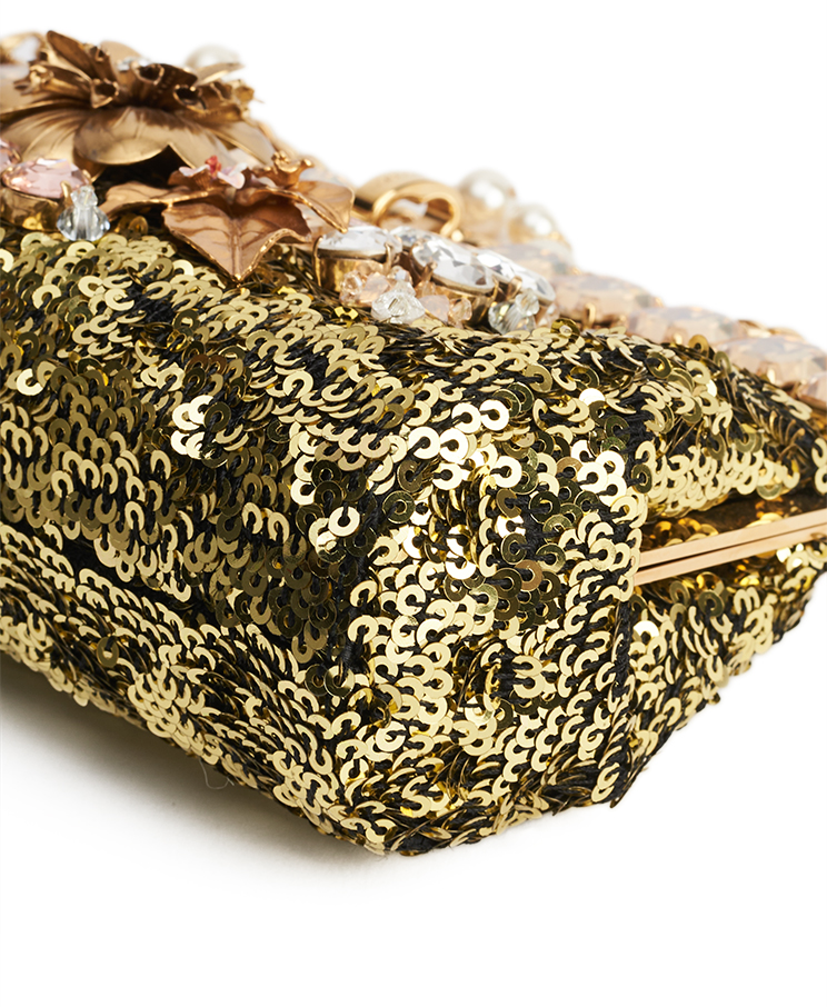 Dolce & Gabbana Crystal Clutch Bag