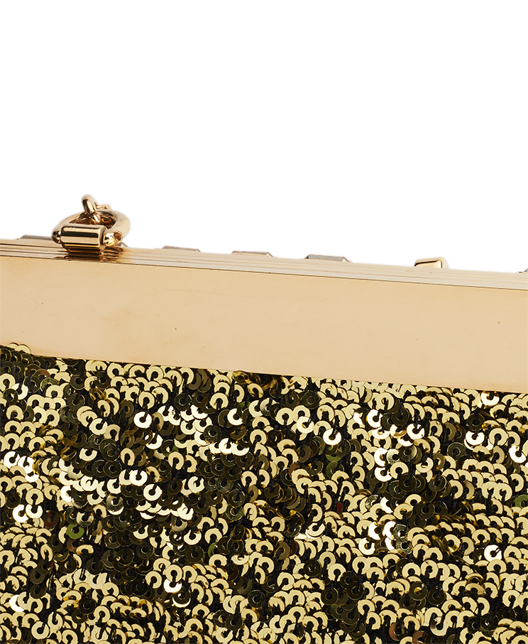 Dolce & Gabbana Crystal Clutch Bag