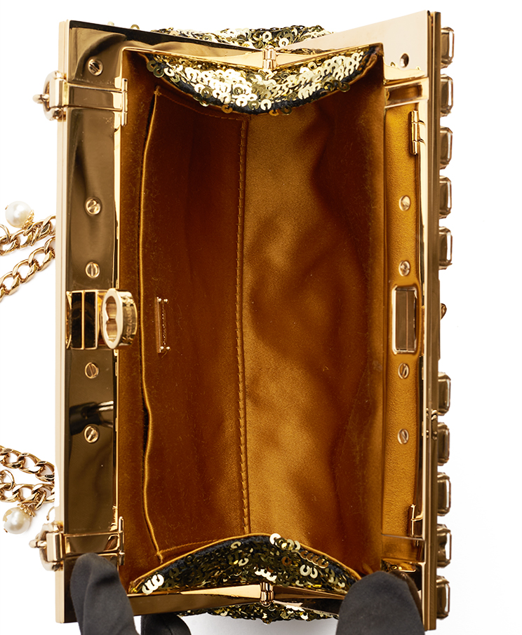 Dolce & Gabbana Crystal Clutch Bag