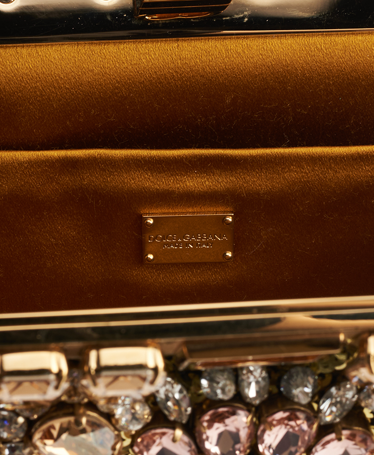 Dolce & Gabbana Crystal Clutch Bag