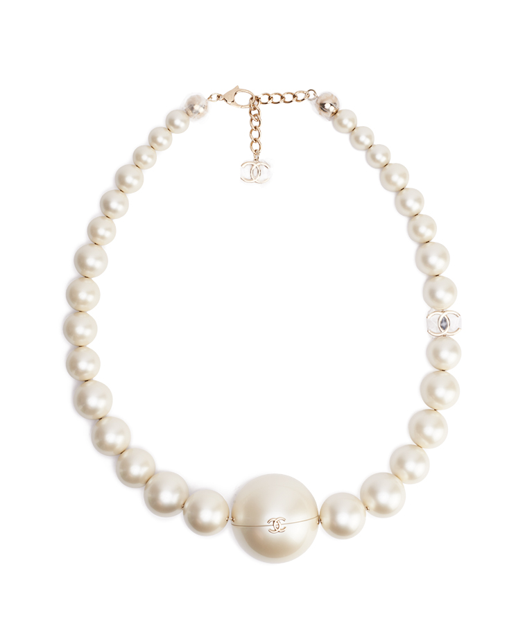 Chanel Pearl Necklace Minaudiere