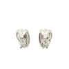 Balenciaga Saturne Twisted Clip-On Earrings