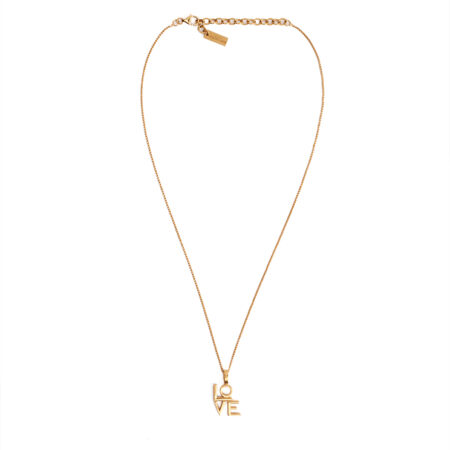 Saint Laurent Love Charm Necklace