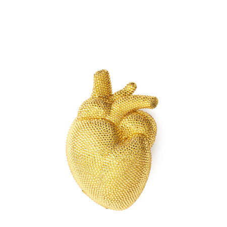 Gucci Crystal Heart Clutch / Limited Edition