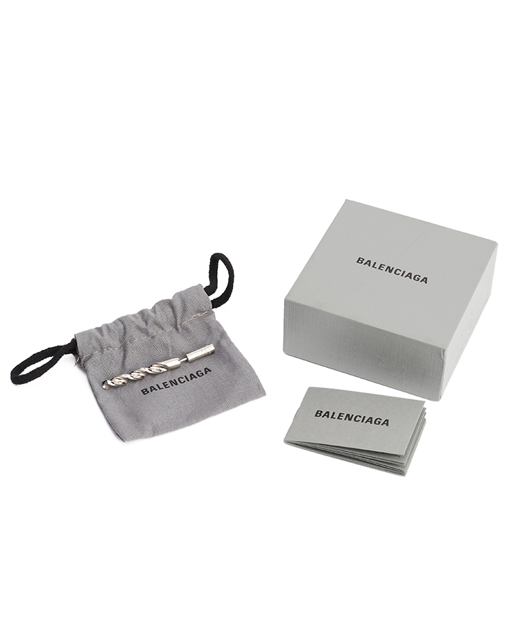 Balenciaga Сity Drill Single Earring