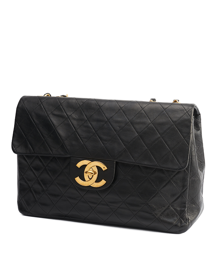 Chanel Mademoiselle Single Flap Bag Maxi