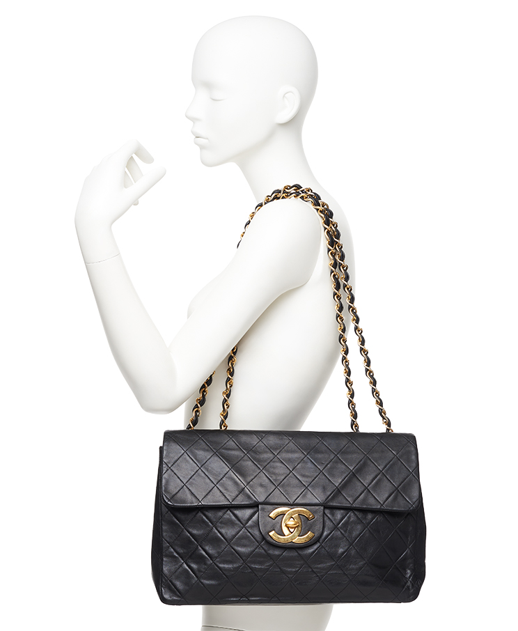 Chanel Mademoiselle Single Flap Bag Maxi