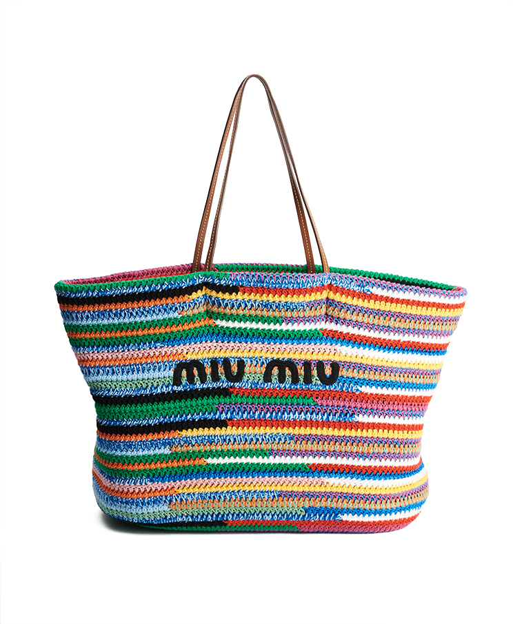 Miu Miu Crochet Tote Bag