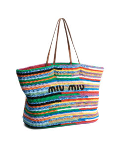 Miu Miu Crochet Tote Bag