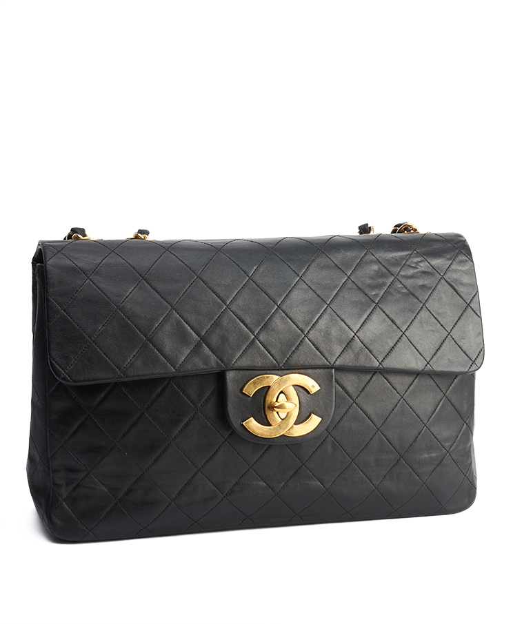 Chanel Mademoiselle Single Flap Bag Maxi